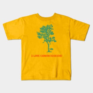 I love carbon dioxide Kids T-Shirt